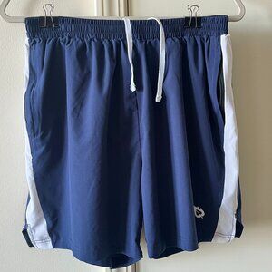 Baleaf Men’s Large Blue Athletic Shorts with Liner